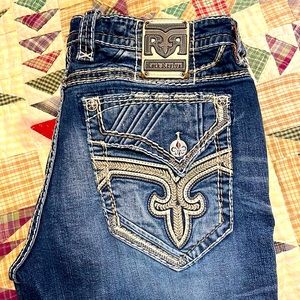 Mens Rock Revival Jeans